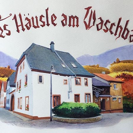 Altes Haeusle Am Waschbach-Weinberg Leilighet Edenkoben Eksteriør bilde